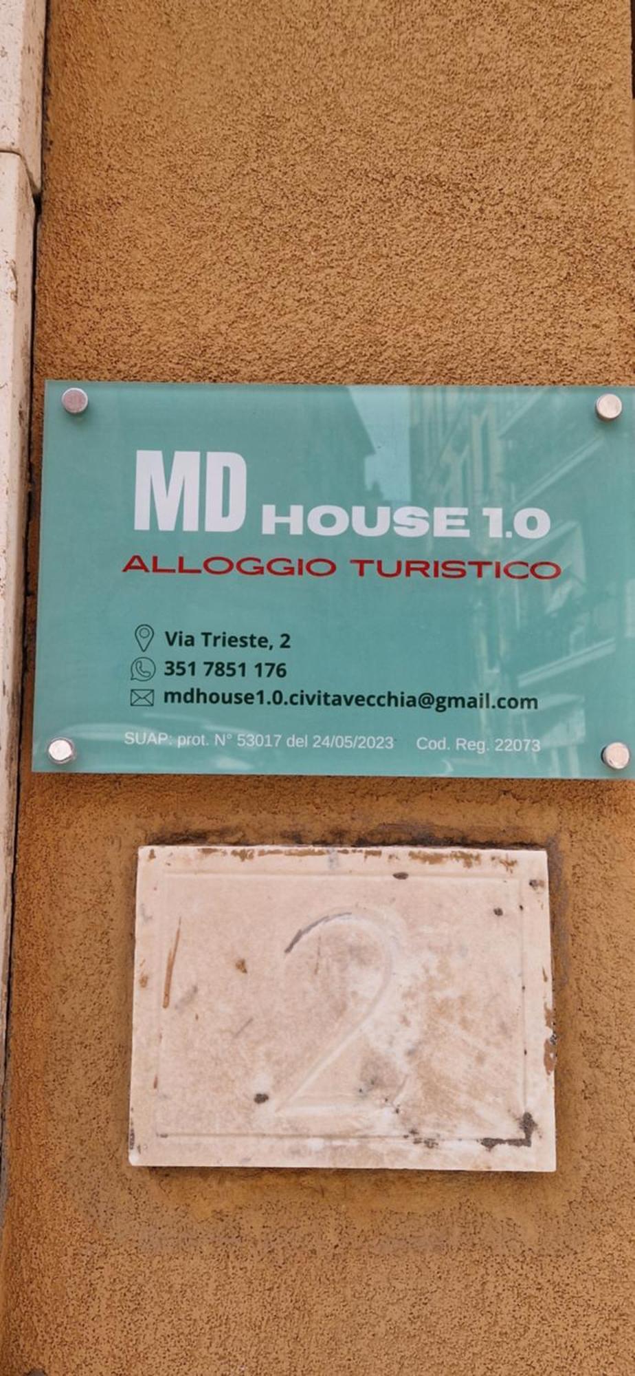 Bed and Breakfast Md House Civitavecchia Exterior foto